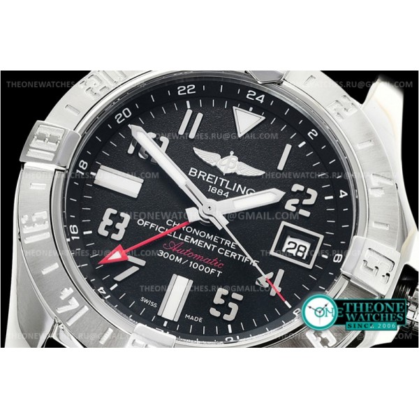 Breitling - Avenger II GMT A3239011 SS/RU Black GF V2 A2836