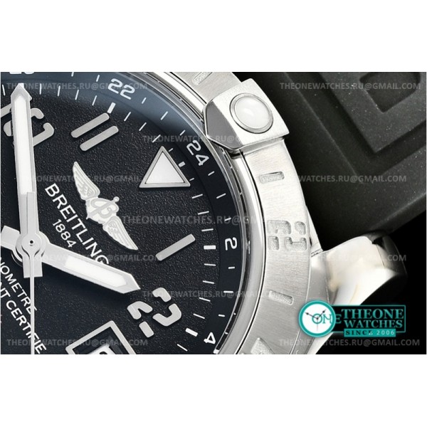 Breitling - Avenger II GMT A3239011 SS/RU Black GF V2 A2836