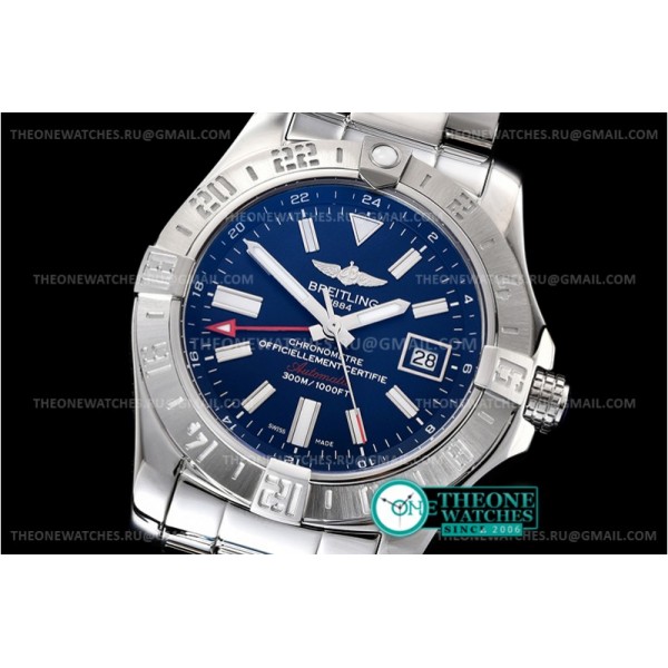 Breitling - Avenger II GMT A3239011 SS/SS Blue GF V2 A2836