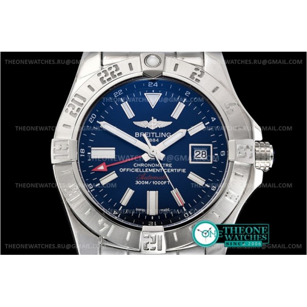 Breitling - Avenger II GMT A3239011 SS/SS Blue GF V2 A2836