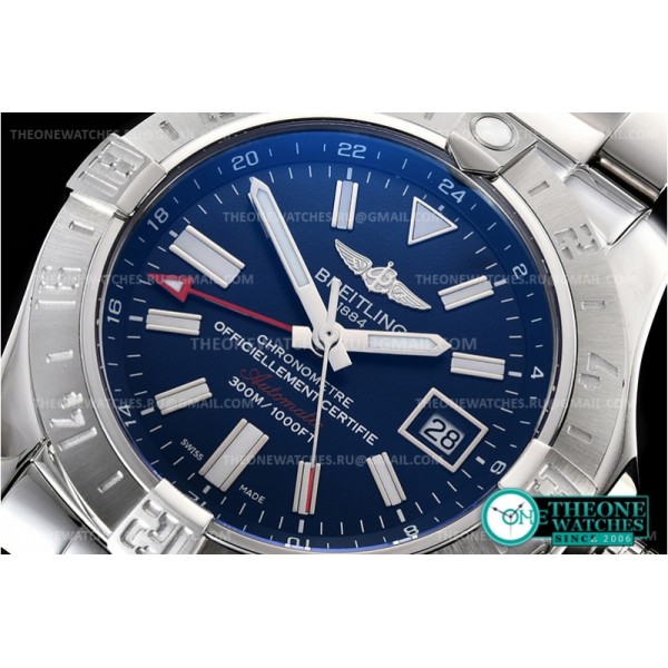 Breitling - Avenger II GMT A3239011 SS/SS Blue GF V2 A2836