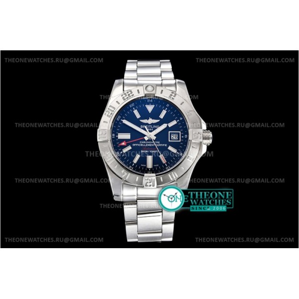 Breitling - Avenger II GMT A3239011 SS/SS Blue GF V2 A2836