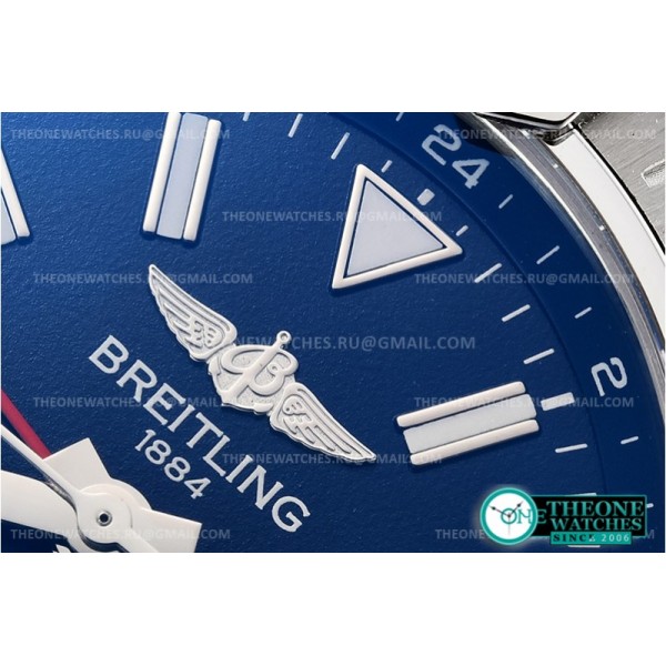 Breitling - Avenger II GMT A3239011 SS/SS Blue GF V2 A2836