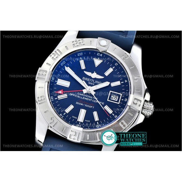 Breitling - Avenger II GMT A3239011 SS/RU Blue GF V2 A2836