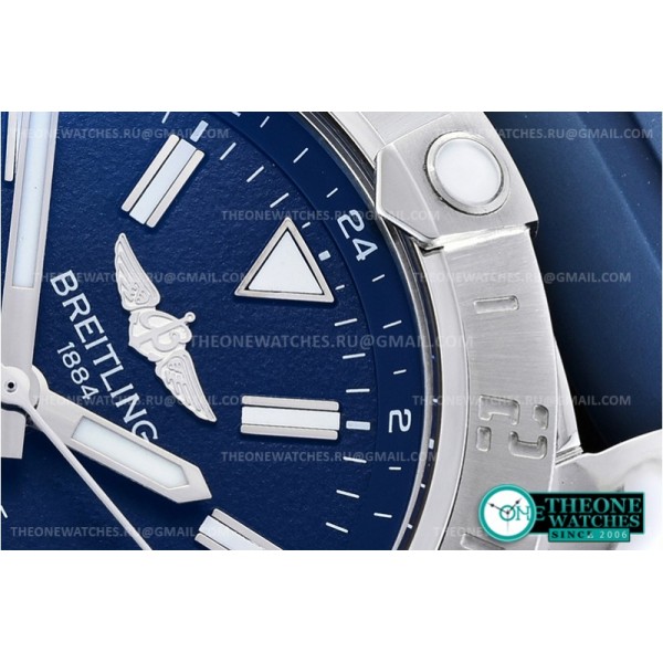 Breitling - Avenger II GMT A3239011 SS/RU Blue GF V2 A2836