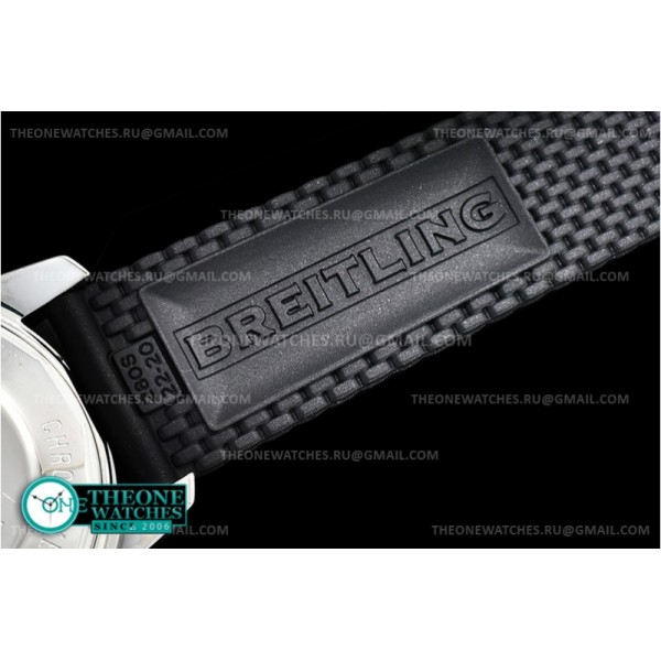 Breitling - Superocean Heritage II 42mm Blk SS/RU Wht GF V2 A2824