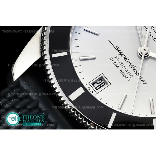 Breitling - Superocean Heritage II 42mm Blk SS/RU Wht GF V2 A2824