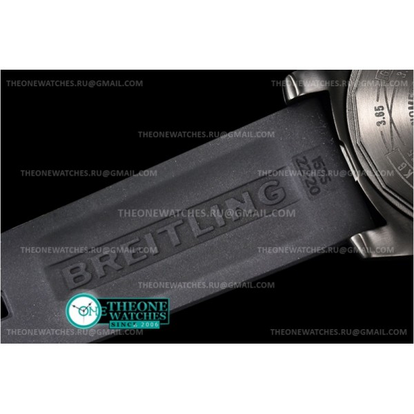 Breitling - Avenger II GMT BlackSteel DLC/TI/NY Black GF V2 A2836