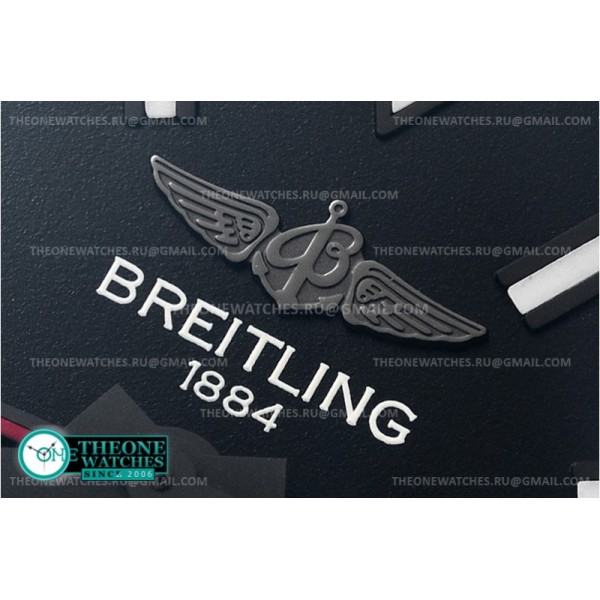 Breitling - Avenger II GMT BlackSteel DLC/TI/NY Black GF V2 A2836