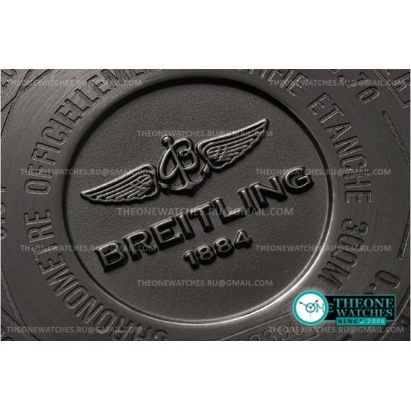 Breitling - Avenger II GMT BlackSteel DLC/TI/NY Black GF V2 A2836