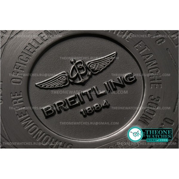 Breitling - Avenger II GMT BlackSteel DLC/TI/RU Black GF V2 A2836