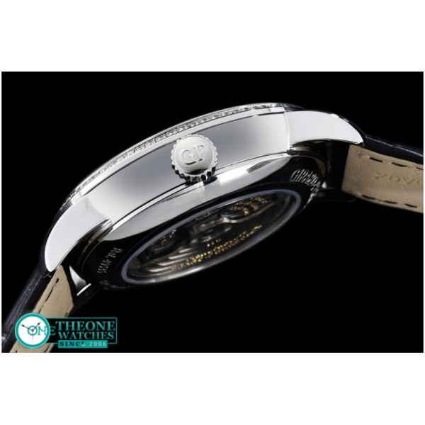 GIRARD-PERREGAUX -1966 Date-Moonphase SS/LE White M-9015