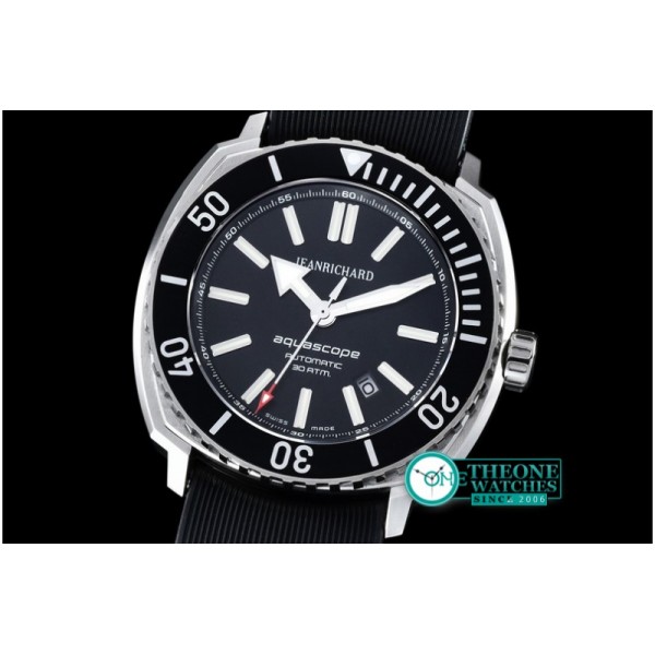 Jeanrichard - Aquascope SS/RU Black M-9015