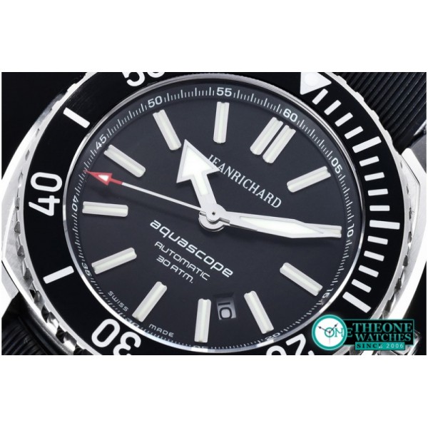 Jeanrichard - Aquascope SS/RU Black M-9015