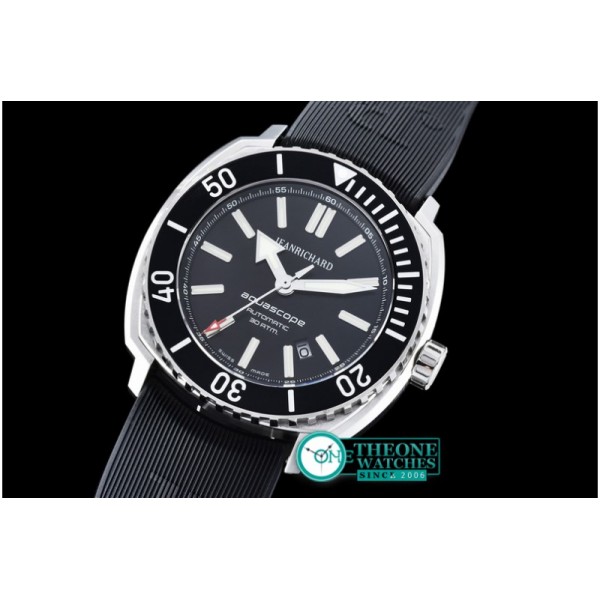 Jeanrichard - Aquascope SS/RU Black M-9015