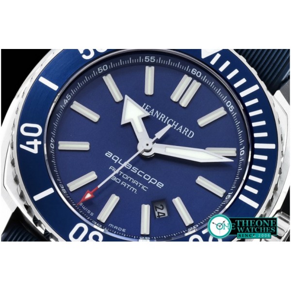 Jeanrichard - Aquascope SS/RU Blue M-9015