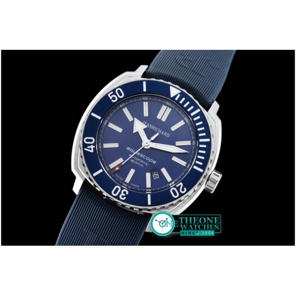 Jeanrichard - Aquascope SS/RU Blue M-9015