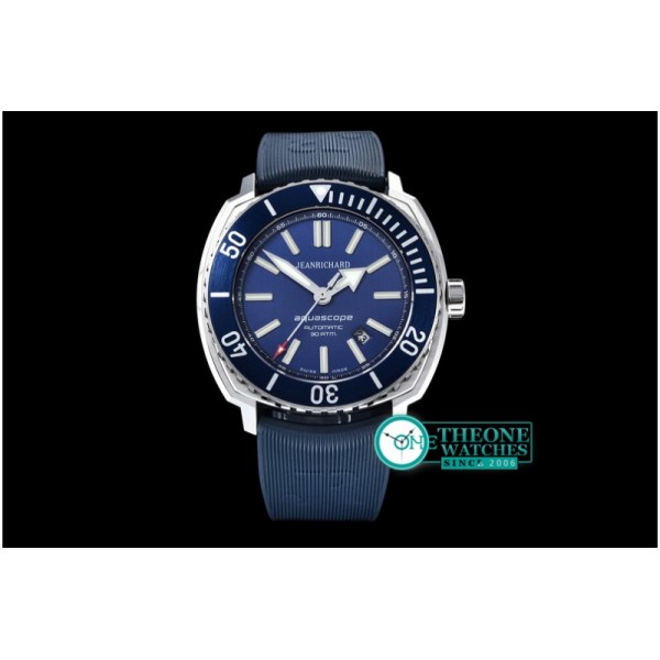 Jeanrichard - Aquascope SS/RU Blue M-9015