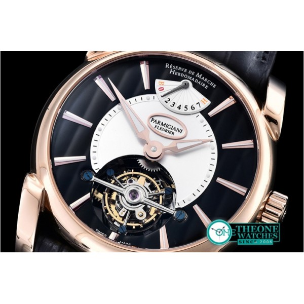 Parmigiani Fleurier - Parmigiani Tonda 42 Tourbillon RG/LE Black Tourbillon