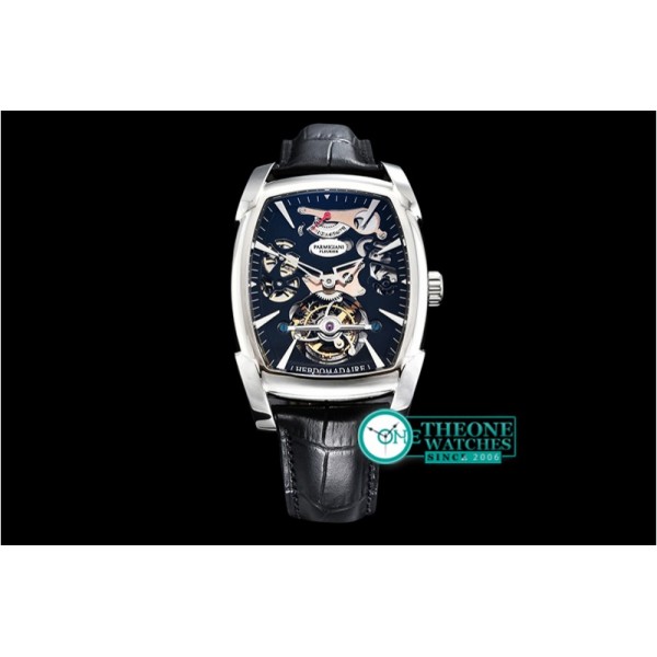 Parmigiani Fleurier - Kalpa Hebdomadaire Tourbillon SS/LE Blk Asia HW Tourbillon