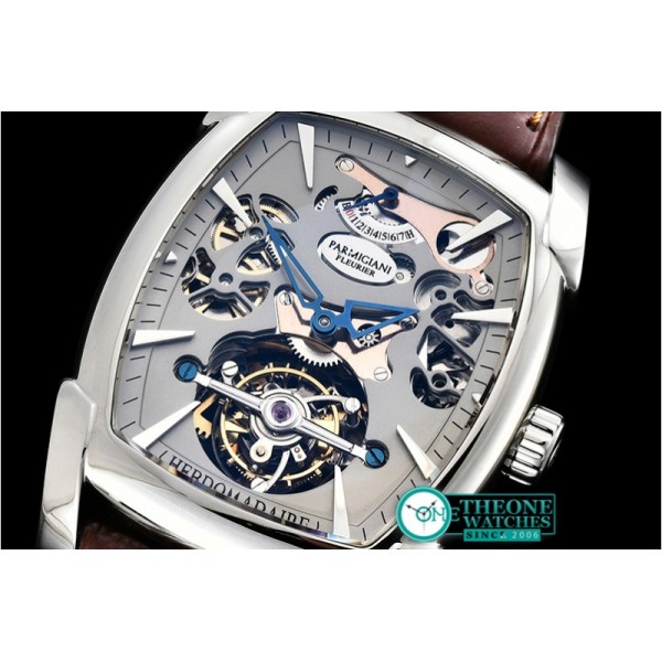 Parmigiani Fleurier - Kalpa Hebdomadaire Tourbillon SS/LE Grey Asia HW Tourbillon