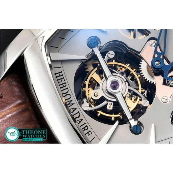 Parmigiani Fleurier - Kalpa Hebdomadaire Tourbillon SS/LE Grey Asia HW Tourbillon