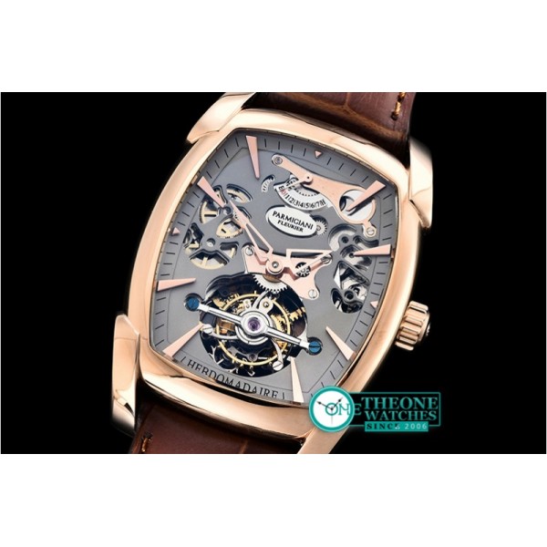 Parmigiani Fleurier - Kalpa Hebdomadaire Tourbillon RG/LE Grey Asia HW Tourb