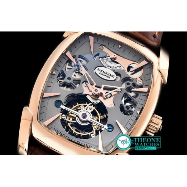 Parmigiani Fleurier - Kalpa Hebdomadaire Tourbillon RG/LE Grey Asia HW Tourb