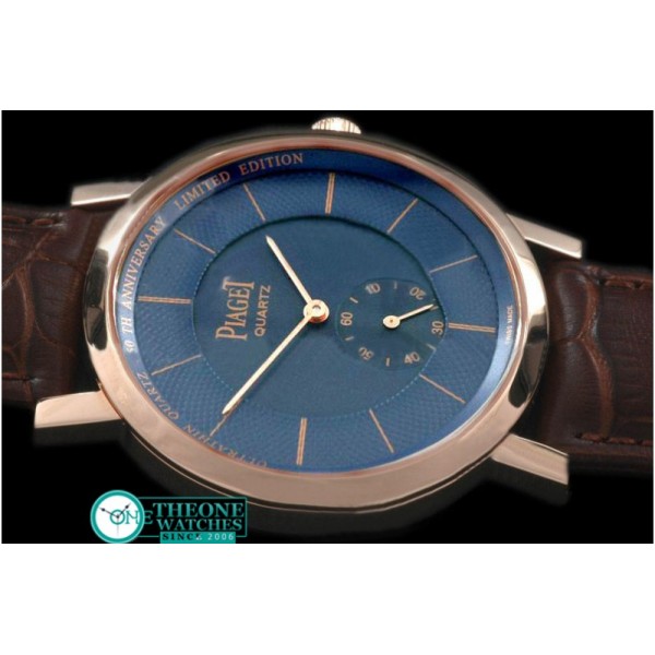 Piaget - Altiplano Ultra Thin RG/LE Blue Jap Quartz