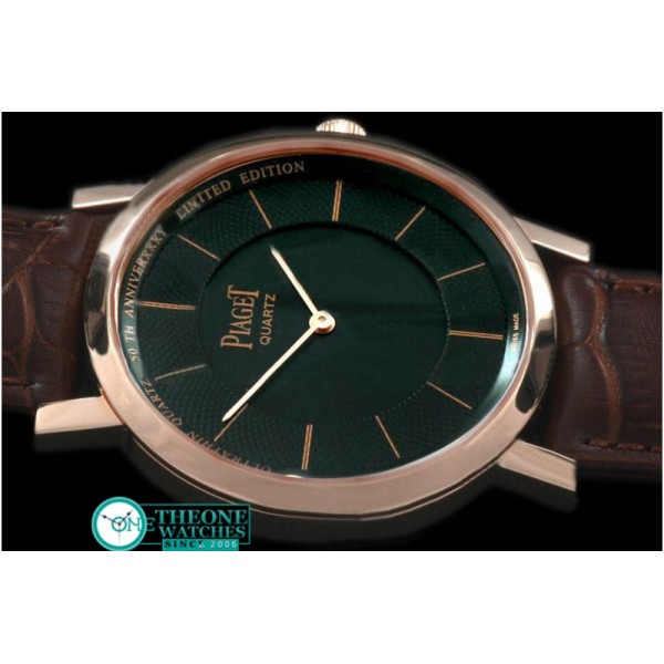 Piaget - Altiplano Ultra Thin RG/LE Black Jap Quartz