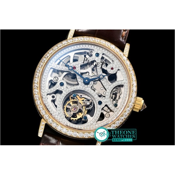 Piaget - Altiplano Skeleton Tourb RG/LE Diam Manual Wind Tourbillon