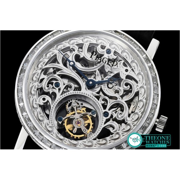 Piaget - Altiplano Skeleton Tourb Diams SS/LE Engr Tourbillon