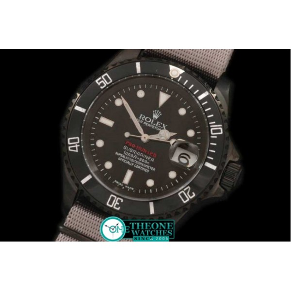 Rolex - Pro Hunter Submariner PVD Black Bezel - Swiss ETA