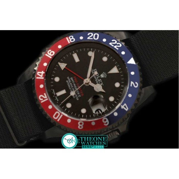 Rolex - Pro Hunter GMT Master II PVD Blue/Red Bezel - Swiss