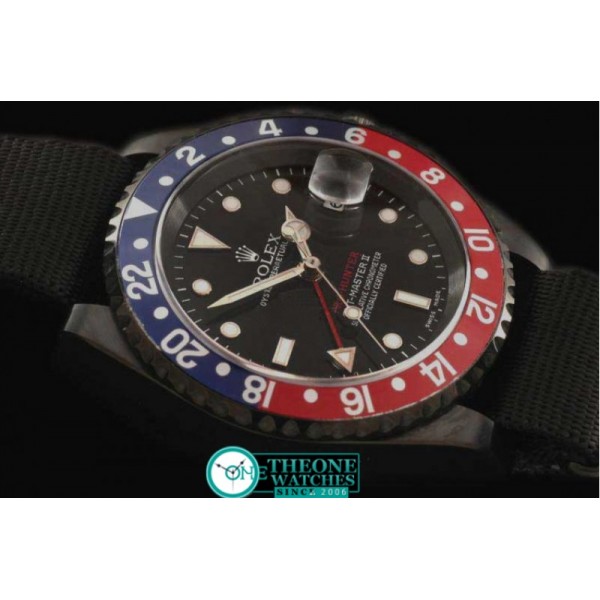 Rolex - Pro Hunter GMT Master II PVD Blue/Red Bezel - Swiss