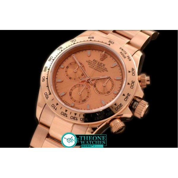 Rolex - 2008 RG/RG Rose Gold Stick A-7750 Sec@6