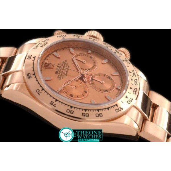 Rolex - 2008 RG/RG Rose Gold Stick A-7750 Sec@6