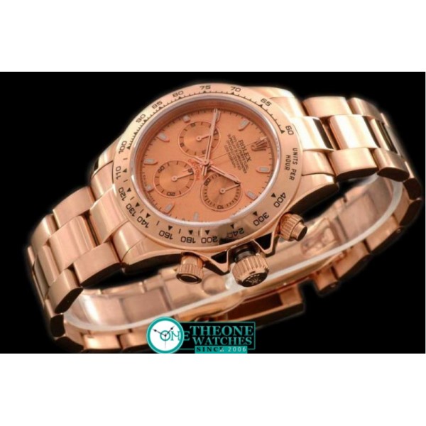 Rolex - 2008 RG/RG Rose Gold Stick A-7750 Sec@6