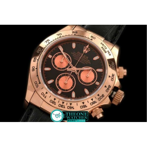 Rolex - 2008 RG/LE Black Stick A-7750 Sec@6