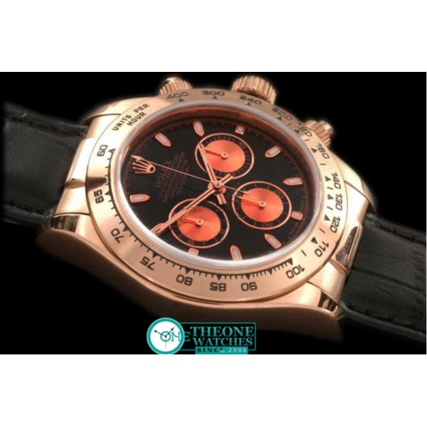 Rolex - 2008 RG/LE Black Stick A-7750 Sec@6