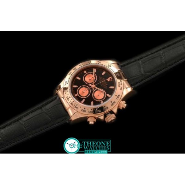 Rolex - 2008 RG/LE Black Stick A-7750 Sec@6