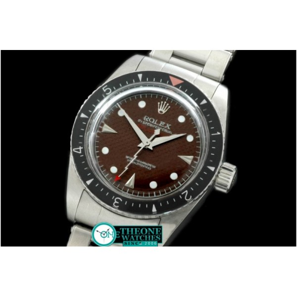 Rolex - Vintage 50s Milgauss 6541 SS/SS Brown Swiss 2846