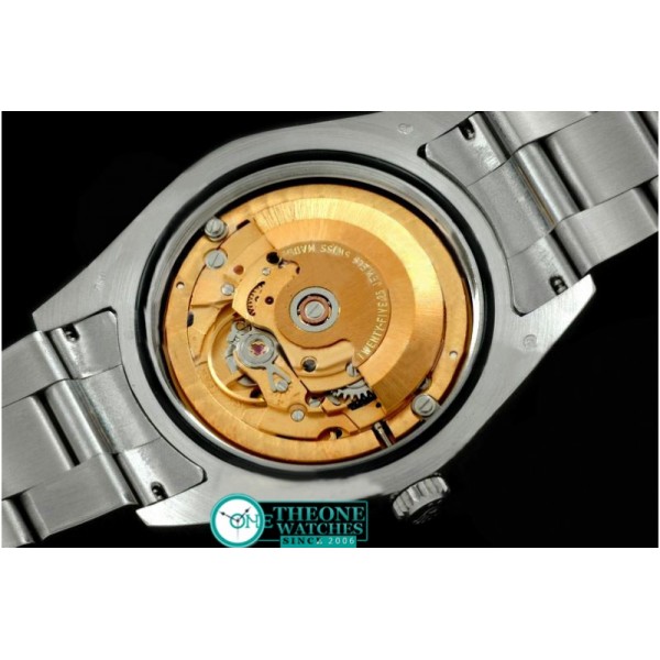 Rolex - SS Oyster Fluted Black Diamond Asian Eta 2836-2 25J