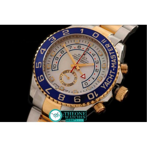 Rolex - 2007 Yatchmaster II (42mm) TT MOP White Asia 2813