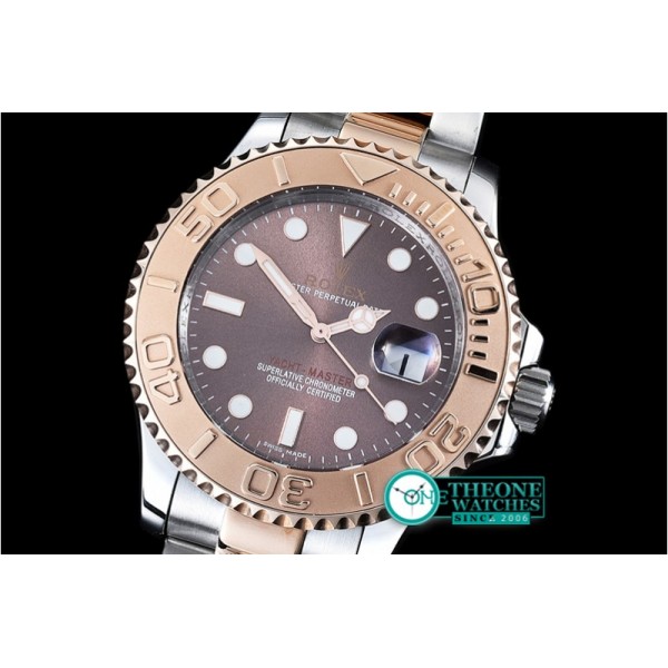 Rolex - 2016 YM Mens RG/SS Brown BP MY9015 Mod3135