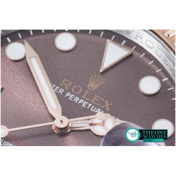 Rolex - 2016 YM Mens RG/SS Brown BP MY9015 Mod3135