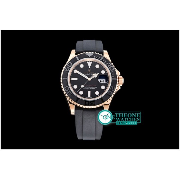 Rolex - YM 2015 Men RG/RU Black JF Mod SA3135