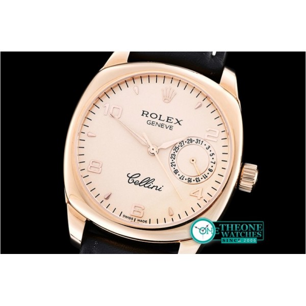 Rolex - Cellini Date RG/LE Rose Gold Num Asia 2824