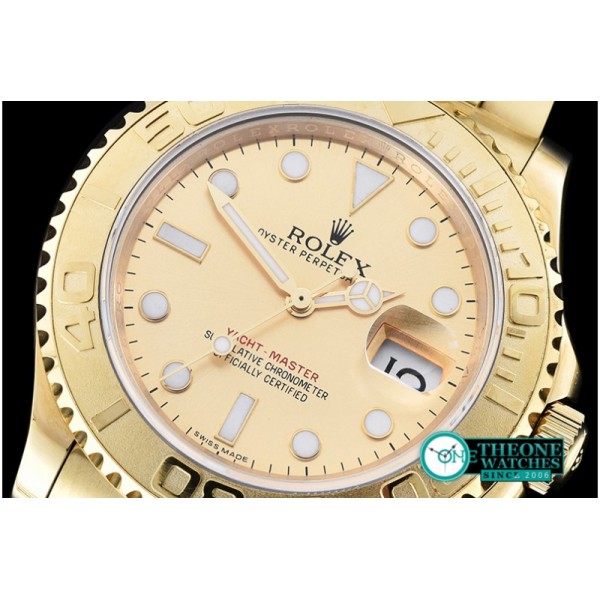 Rolex - YachtMaster Mens YG/YG Gold BP Asia 2836 Mod3135