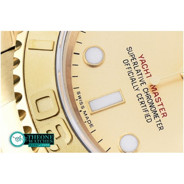 Rolex - YachtMaster Mens YG/YG Gold BP Asia 2836 Mod3135